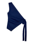 Aligned - Solid denim blue