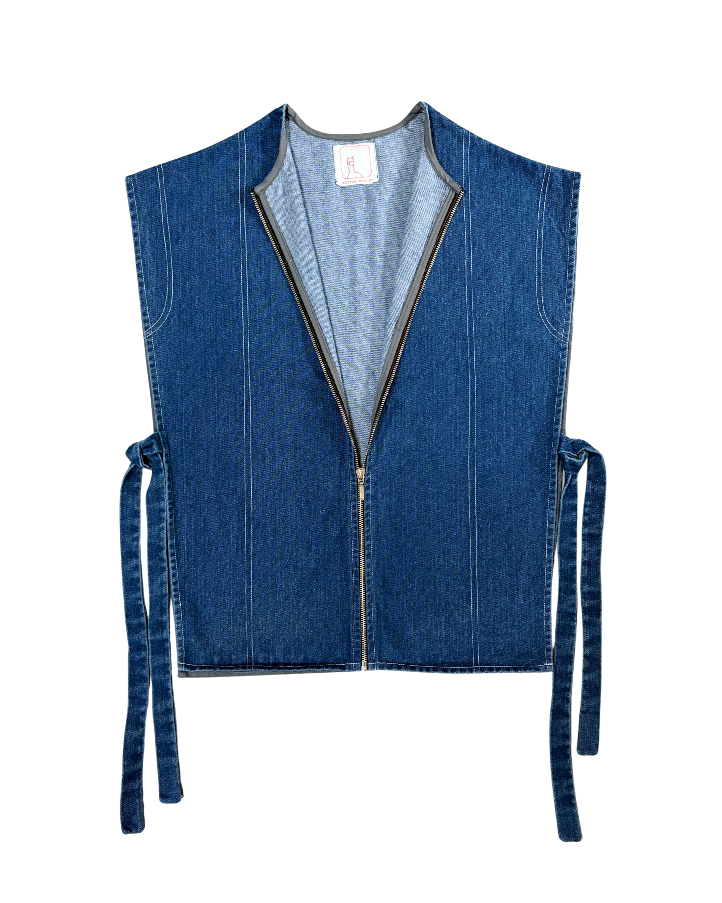 Zipped Overjacket - Classic Denim Blue