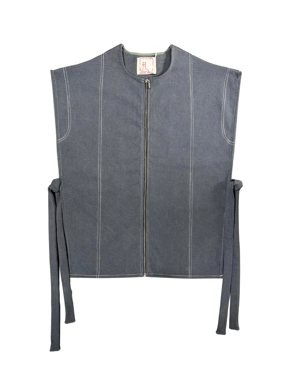 Zipped Overjacket - Grey