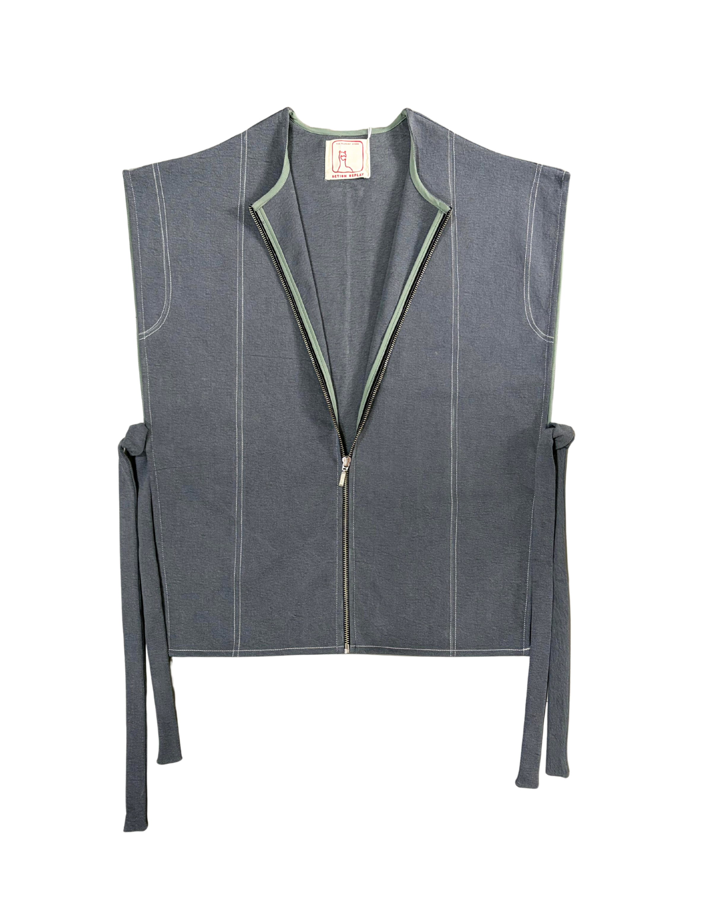 Zipped Overjacket - Grey