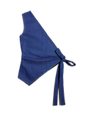 Aligned - Self striped blue